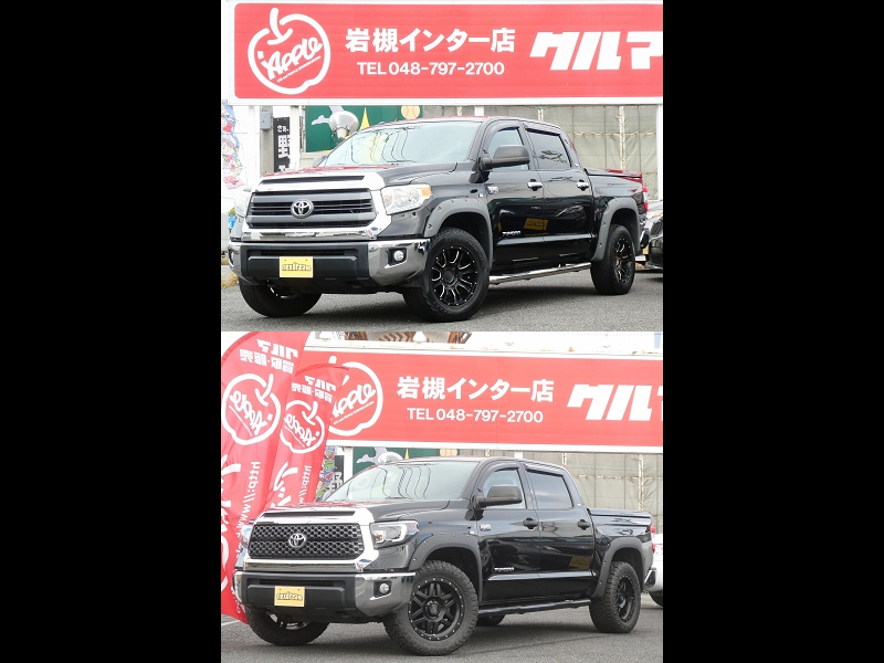 2014年　タンドラ　4WD　クルーマックス　カスタム　オフロード　社外LEDヘッドライト